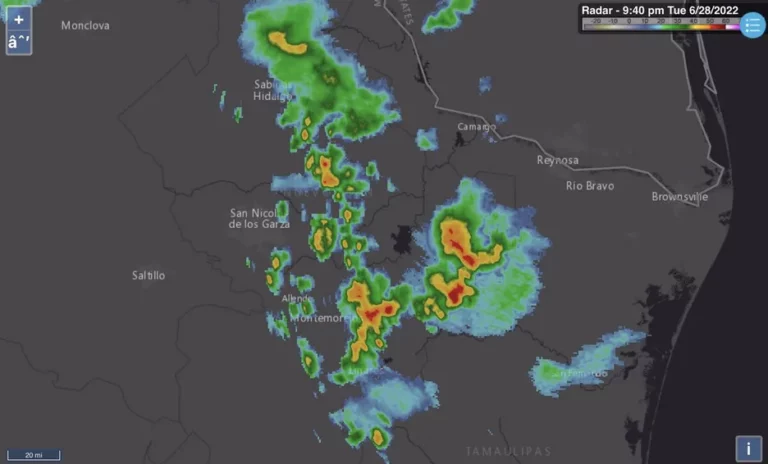 Alertan en NL por incremento en chubascos y tormentas eléctricas