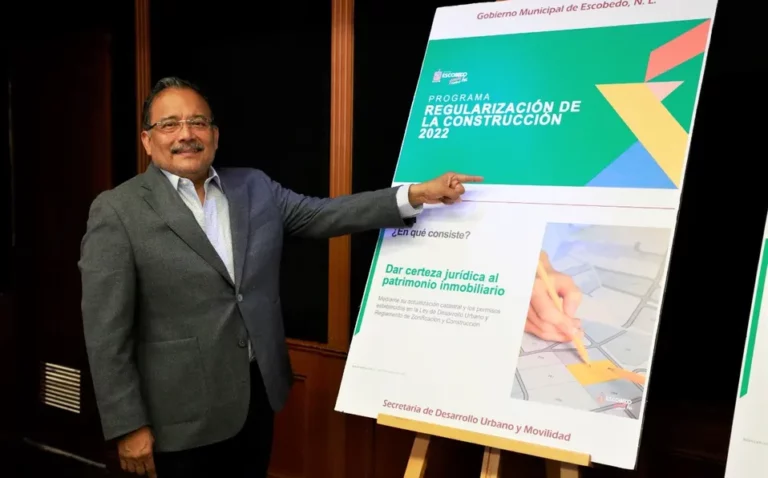 Presentan en el municipio de Escobedo el programa Regularización de la Construcción