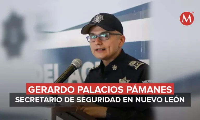 Gerardo Palacios es designado como nuevo secretario de Seguridad en Nuevo León