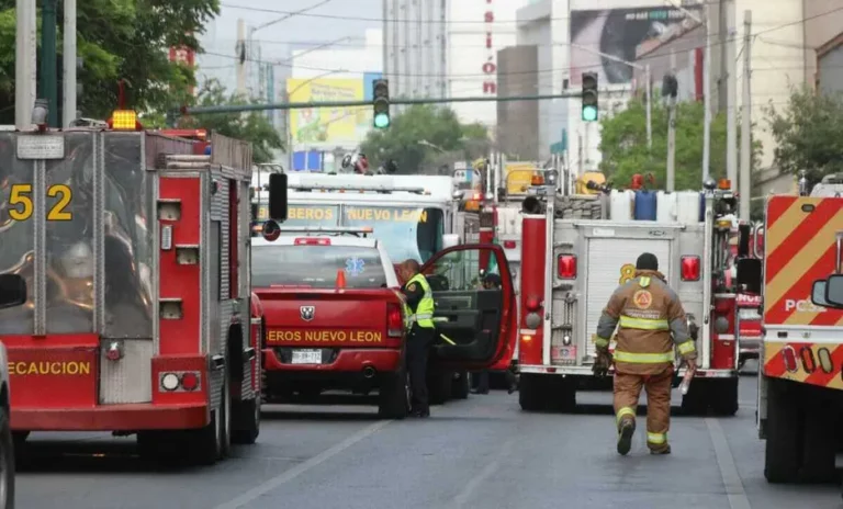 Dejan en el olvido el incendio en edificio del Centro de Monterrey