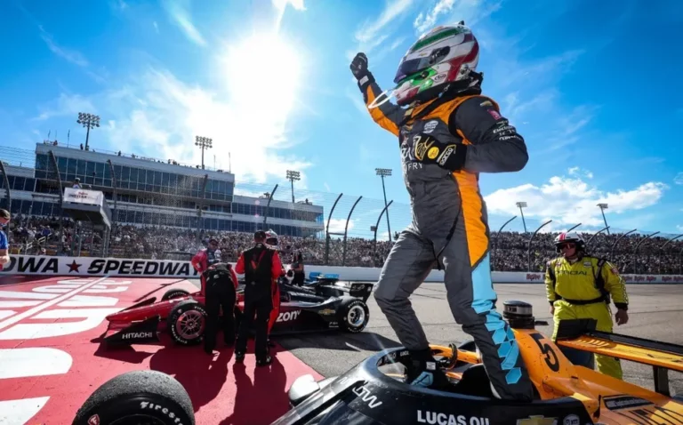 Gana Pato O’Ward segunda carrera en el Iowa Speedway