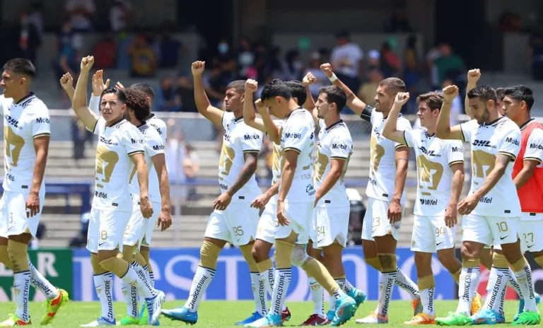 Obtiene Pumas primera victoria del torneo Apertura 2022; venció a Necaxa