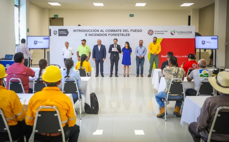 Inician en Santiago capacitación a brigadistas en el combate a incendios forestales