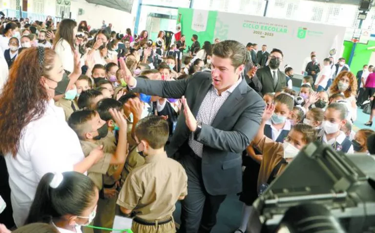 Revela Samuel García destinan a educación 35 por ciento del presupuesto 2022