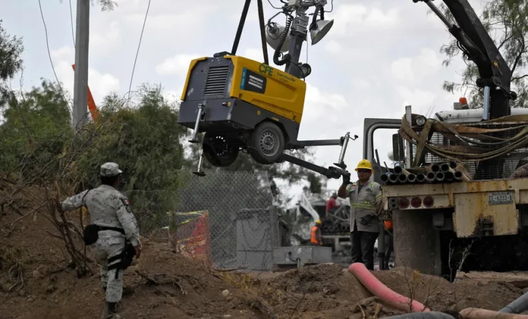 Pedirá México asesoría para rescate de trabajadores atrapados en Coahuila