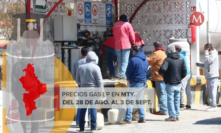 Conoce los precios del gas LP en NL del 28 de agosto al 03 de septiembre