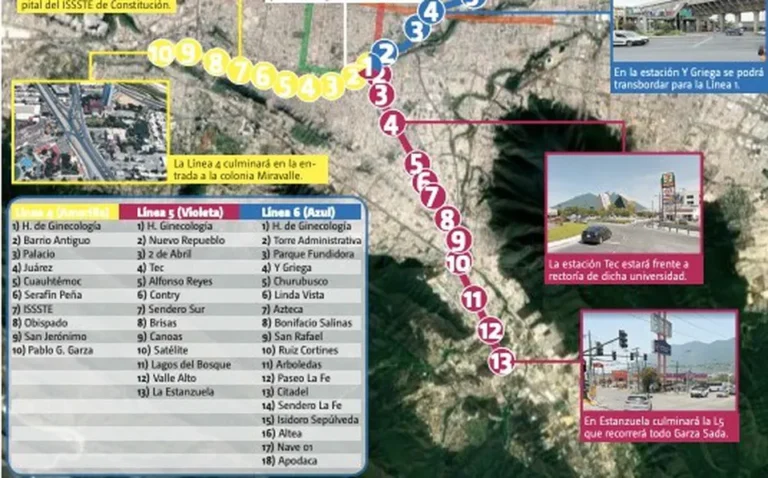 Inician en NL el proyecto de construcción de las nuevas Líneas 4, 5 y 6 del Metro