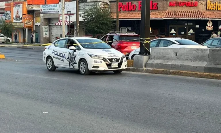 Reportan grave a policía de San Nicolás que fue agredido durante persecución en NL
