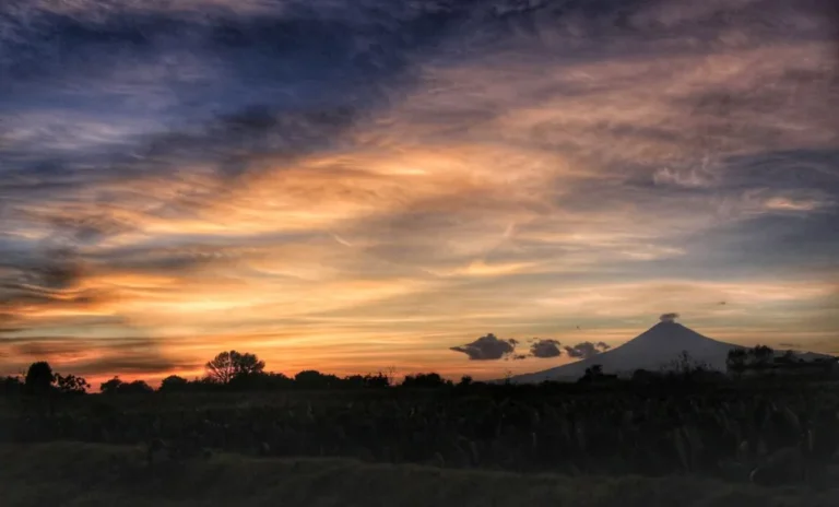 Reportan actividad del volcán Popocatépetl; emite 104 exhalaciones, un sismo y tremor