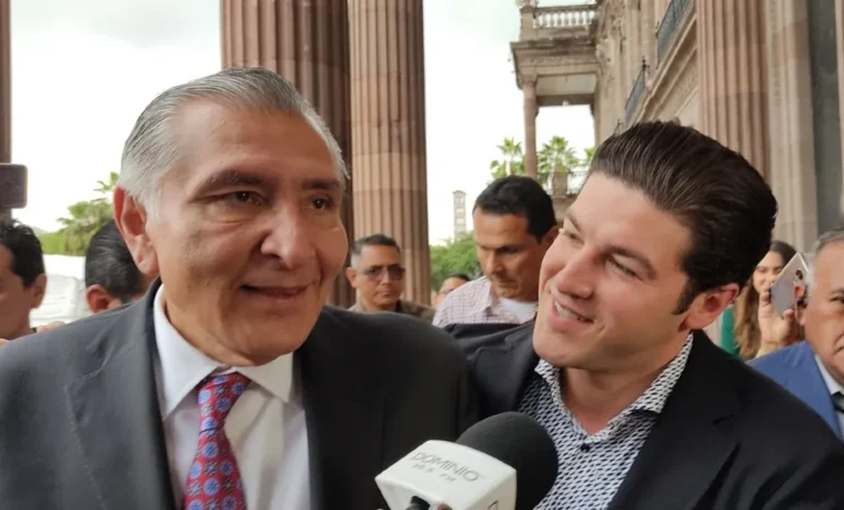 Descartan Adán Augusto y Samuel García conflicto tras visita en Nuevo León