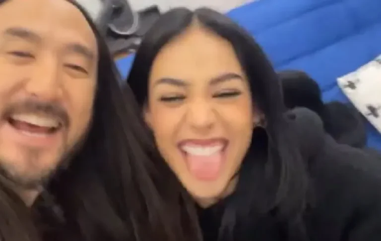 Anuncian Danna Paola y Steve Aoki colaboración mediante redes sociales