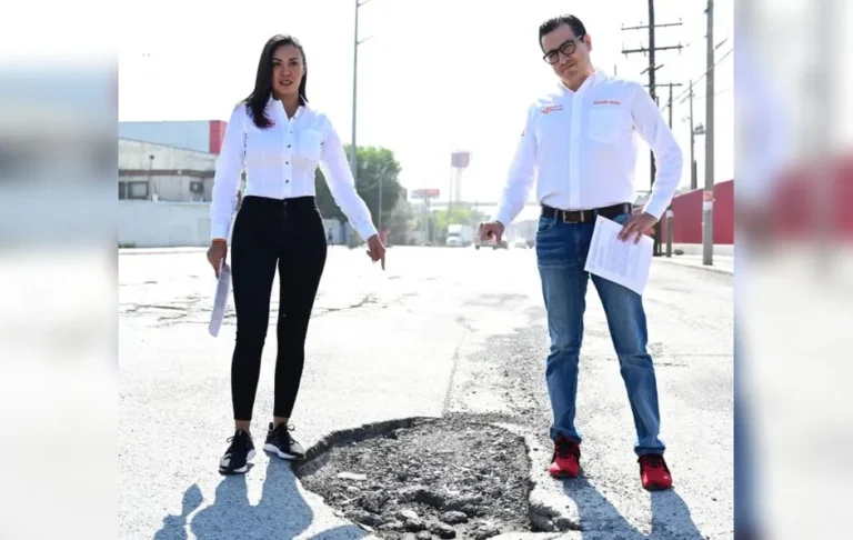 Solicitan a Daniel Carrillo reforzar baches de San Nicolás