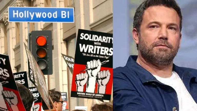 Ben Affleck empatiza con huelga de guionistas en Hollywood