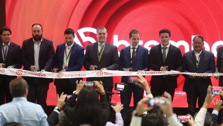 Brembo inaugura expansión en complejo industrial en Escobedo