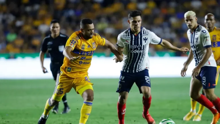 Empatan Tigres y Rayados en la semifinal de ida del Torneo Clausura 2023