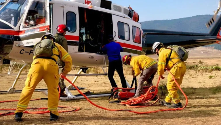 Continúa Protección Civil NL combatiendo cuatro incendios forestales