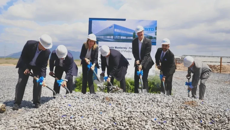 Construye la empresa alemana Festo planta por 100 mdd en Salinas Victoria, NL