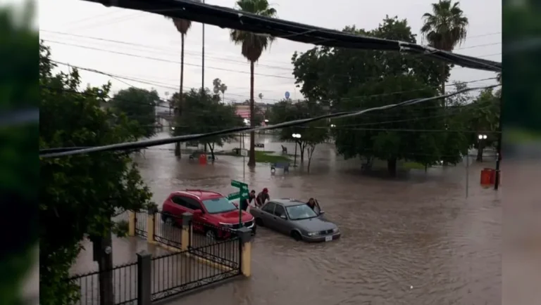 Registran fuertes lluvias en zona norte y citrícola de NL