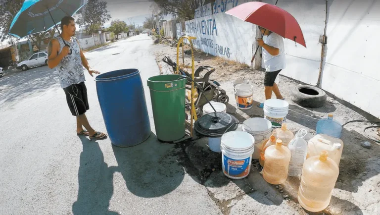 Informa Agua y Drenaje 128 colonias están sin servicio o baja presión