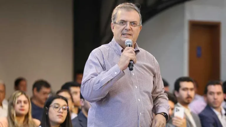 Marcelo Ebrard propone más agua y más energía para Nuevo León 