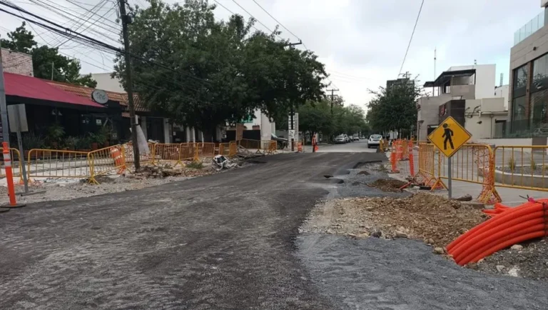 San Pedro reabre la vialidad en la calle Río Amazonas