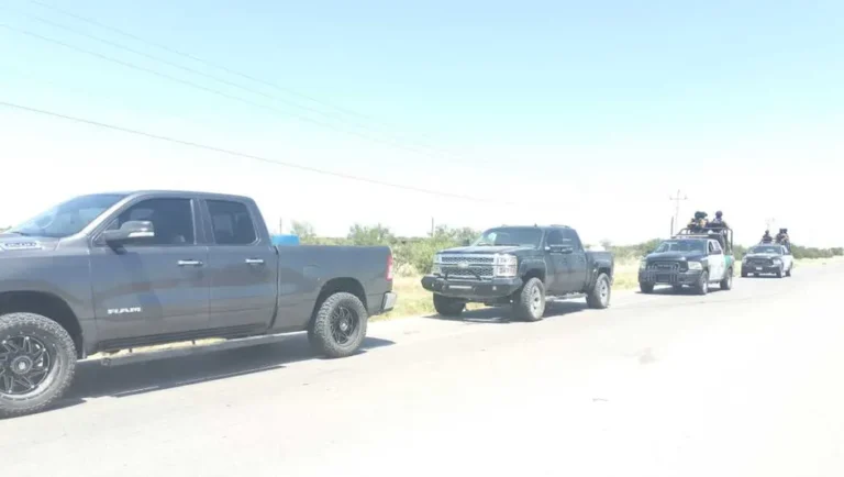 Refuerzan zona de Puente Colombia tras balaceras en Coahuila