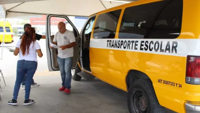 Inspecciona NL 645 unidades de transporte escolar