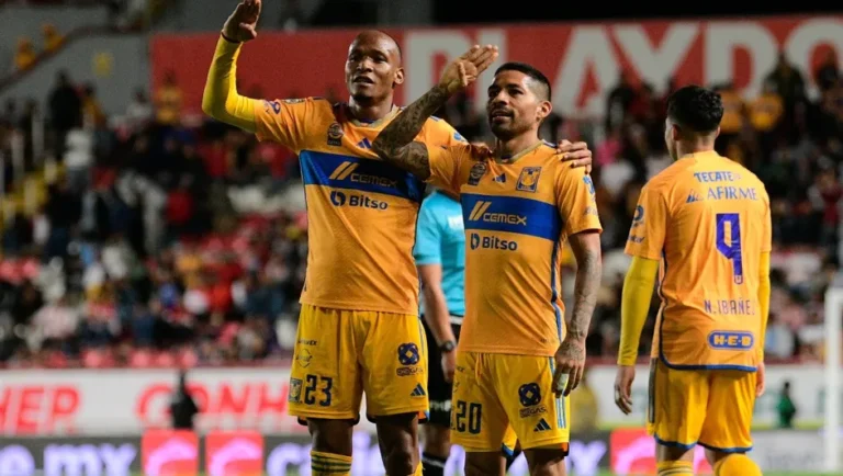 Tigres vence 3-0 al Necaxa en el Torneo Apertura 2023 de la Liga MX