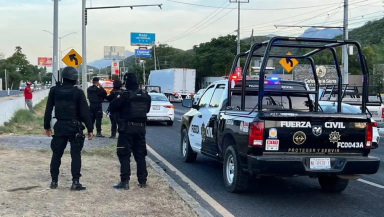 Fallece trabajador atropellado tras brincar muro en la Carretera Nacional