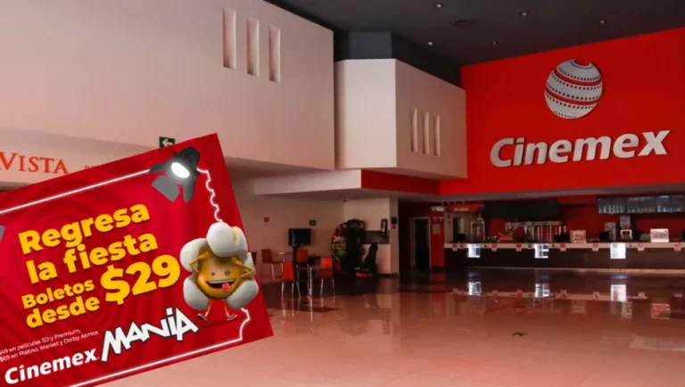 Lanza Cinemex promoción de boletos a $29.00 pesos