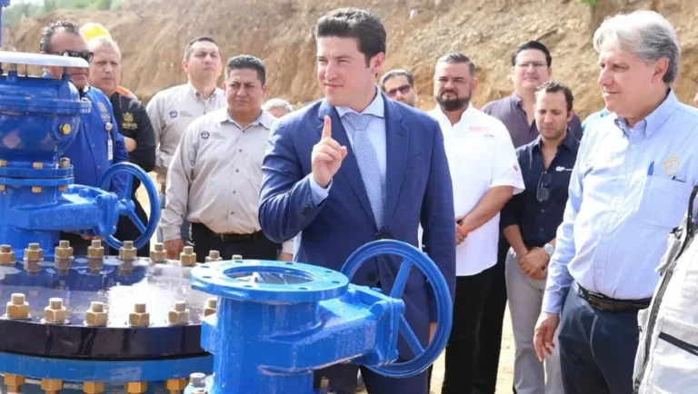 Confirma Gobierno de NL llegada de agua en la planta San Roque