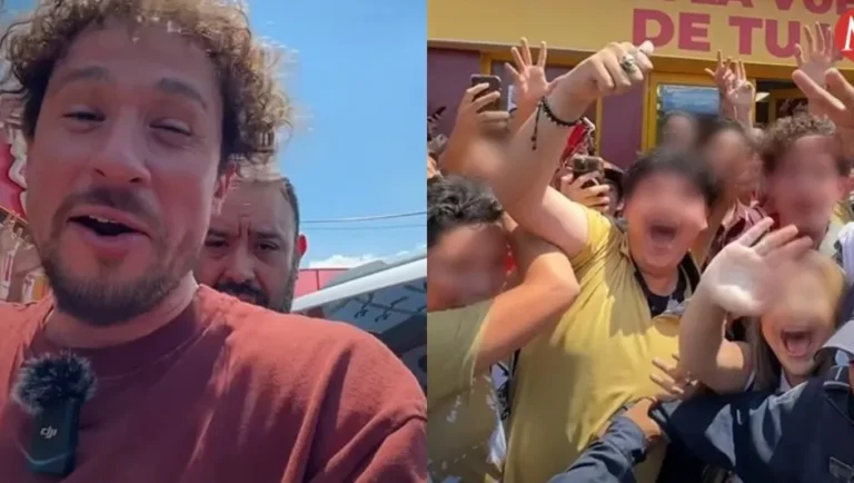 Seguidores de Luisito Comunica lo sorprenden  en una tienda de Monterrey