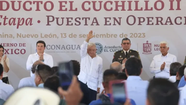 Inauguran primera etapa del acueducto El Cuchillo II