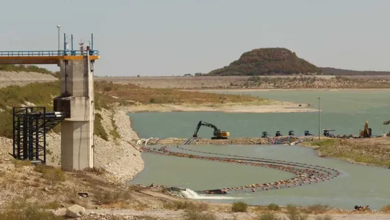 Registran presas de NL 41 por ciento menos agua almacenada que hace un año