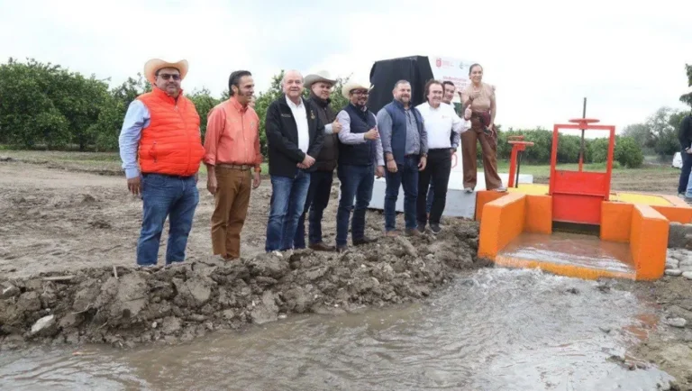 Realizan modernización de la unidad de riego “El Chapotal” en Montemorelos