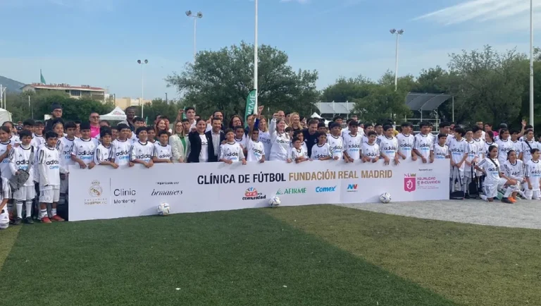 Inician segunda edición de la clínica del Real Madrid en Monterrey