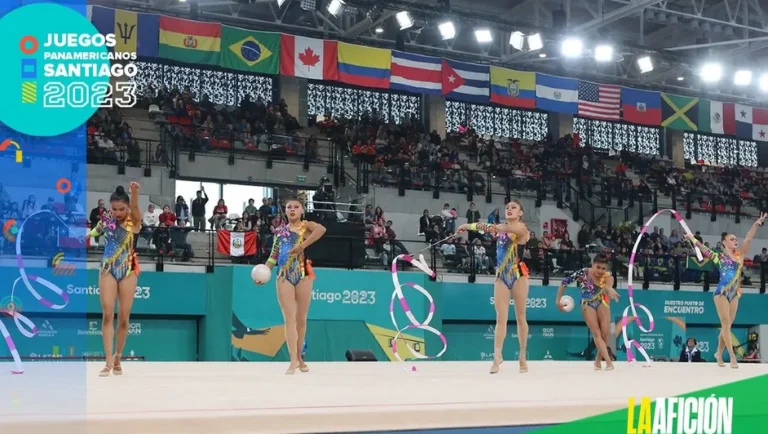 Gimnasia rítmica gana histórica plaza olímpica en Juegos Panamericanos 2023