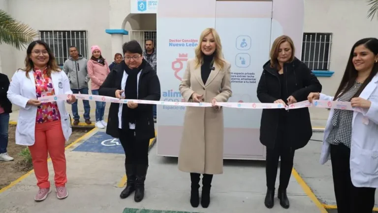 Inauguran lactarios en municipios de Doctor González, Higueras y Marín