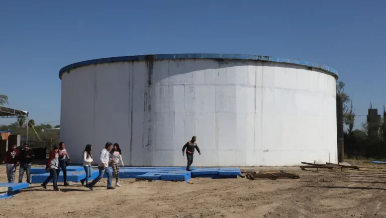 Inician obras del tanque de agua Nueva Castilla II en Escobedo