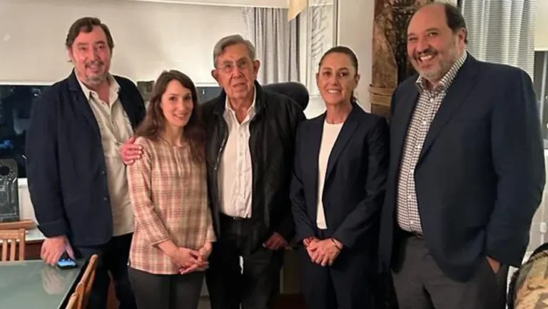 Se reúne Claudia Sheinbaum con Cuauhtémoc Cárdenas