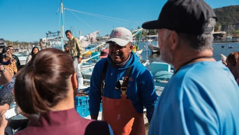 Sheinbaum se pronuncia por seguir apoyando la pesca en México: «reconozco su labor»