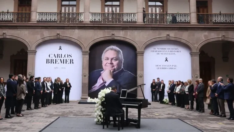 Gobierno de NL realiza tributo y homenaje póstumo a Carlos Bremer