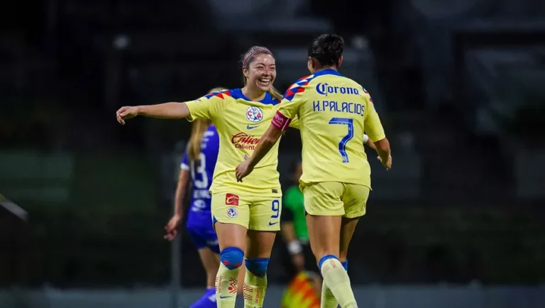 América Femenil vence a Rayadas y se impone en el Estadio Azteca