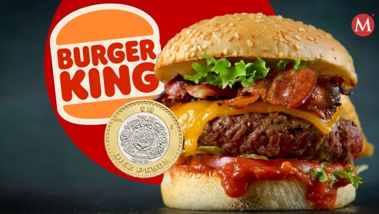 Burger King vende hamburguesas en 10 pesos