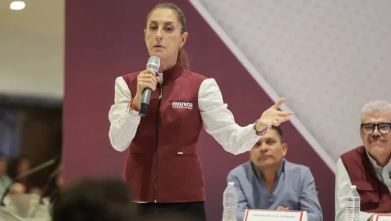 Sheinbaum defiende a AMLO ante supuesto financiamiento ilícito en campaña presidencial del 2018