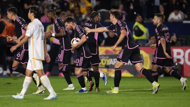 Lionel Messi rescata empate para el Inter de Miami ante LA Galaxy en la MLS