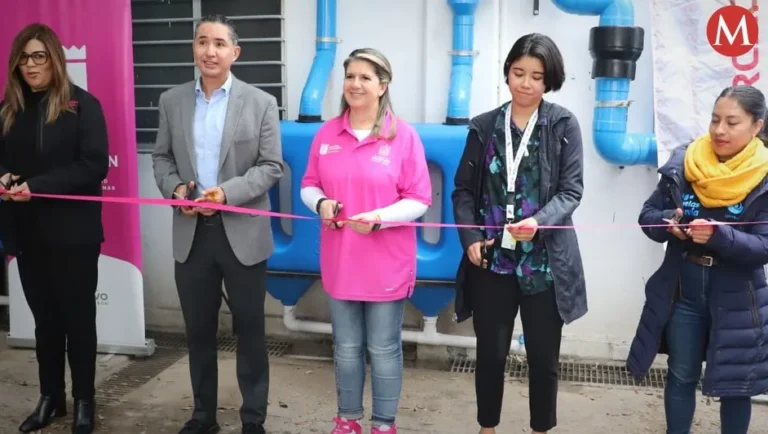 Arca y Gobierno de NL inauguran sistema de captación de agua en La Alianza