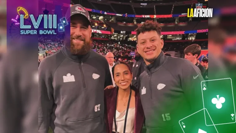 Patrick Mahomes elogia a la mexicana Diana Flores previo al Super Bowl 2024