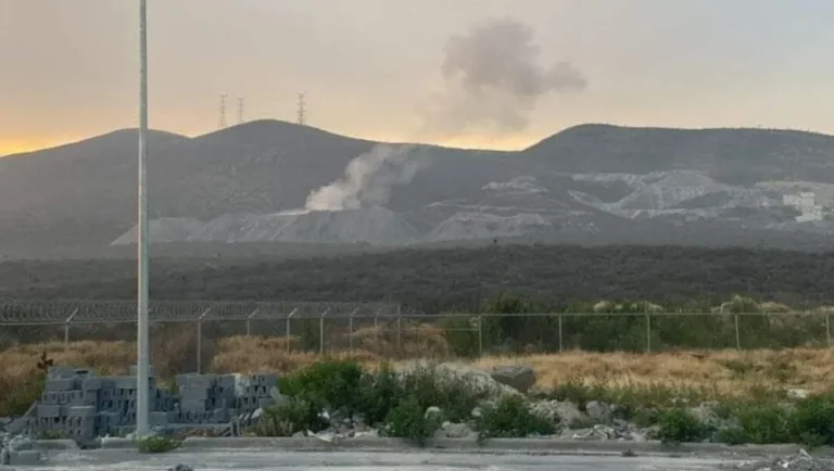 Fuerte explosión alarma zona norponiente de Monterrey