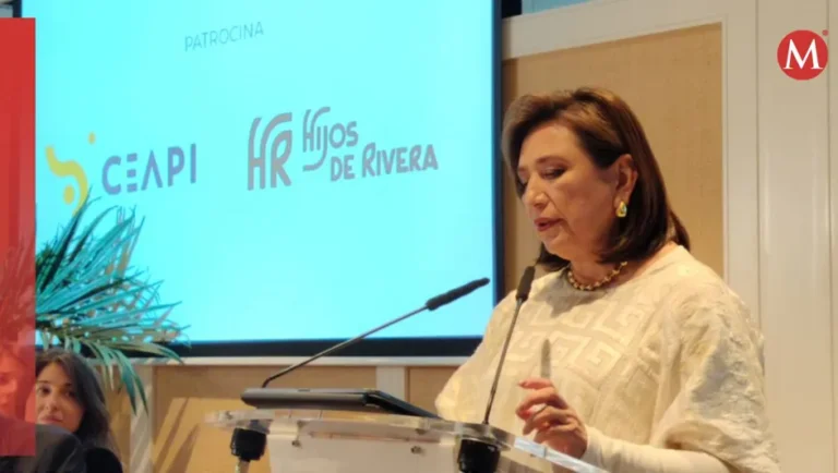 Xóchitl Gálvez niega que Felipe Calderón le de consejos en gira por Madrid